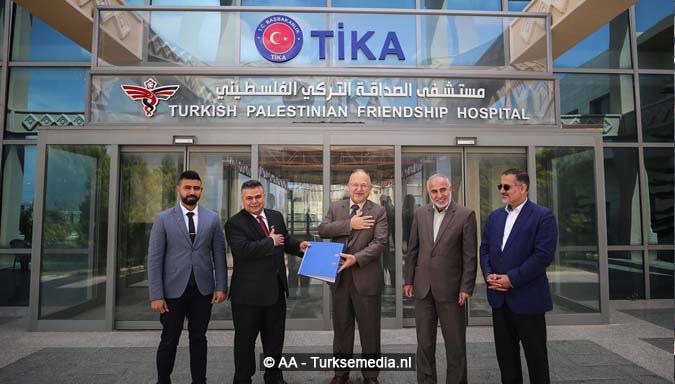 Turkije schenkt compleet ziekenhuis aan Palestina2 - المركز الأوروبي الفلسطيني للإعلام - EPAL