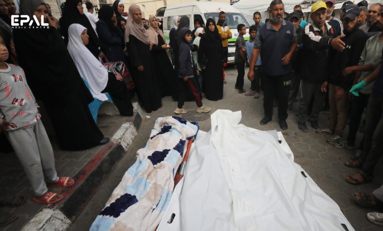 3 مجازر و32 شهيدًا بعدوان الاحتلال على غزة في 24 ساعة أعلنت وزارة الصحة أن الاحتلال الإسرائيلي ارتكب 3 مجازر ضد العائلات في قطاع غزة وصل جراءها للمستشفيات 32 شهيدا و41 إصابة خلال ال 24 ساعة الماضية. وأكدت الوزارة -في تحديثها اليومي- ارتفاع حصيلة العدوان الإسرائيلي إلى 34654 شهيدًا و77908 إصابة منذ السابع من أكتوبر الماضي.