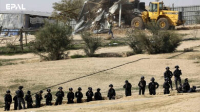 شرطة الاحتلال تهدم 47 منزلاً تعود لعائلة أبو عصا في النقب المحتل