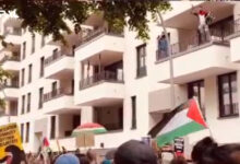 مسيرة مناصرة لغزة في برلين بألمانيا