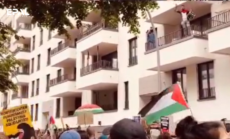 مسيرة مناصرة لغزة في برلين بألمانيا