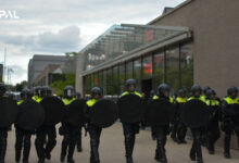 الشرطة الهولندية تقض الاعتصام الطلابي في جامعة روتردام 