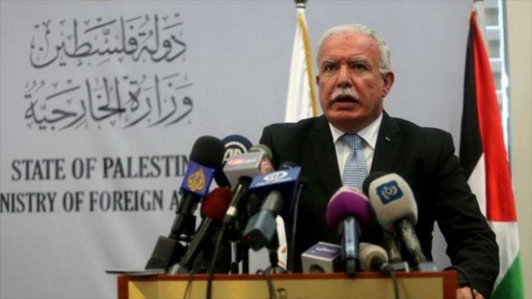 فلسطين تطالب برد عالمي على خطط الكيان الإسرائيلي في الضفة الغربية