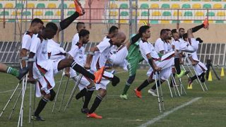 الإعلان رسمياً عن تشكيل المنتخب الوطني الفلسطيني لكرة القدم لذوي البتر في قطاع غزة