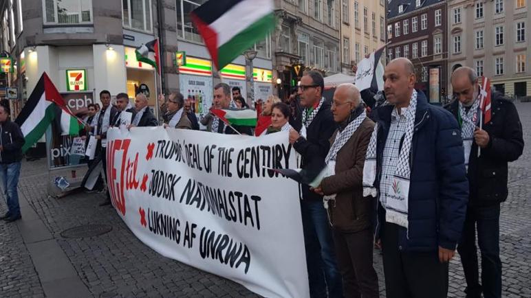 المؤسسات الفلسطينية تقيم وقفة تضامنية في كوبنهاغن رفضا ليهودية الدولة الاثنين 1-10-2018