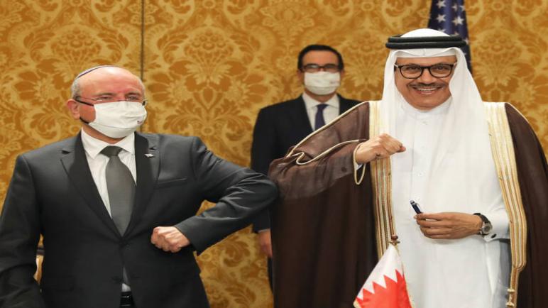 البحرين توقع اتفاقية دبلوماسية مع الكيان الإسرائيلي في المنامة