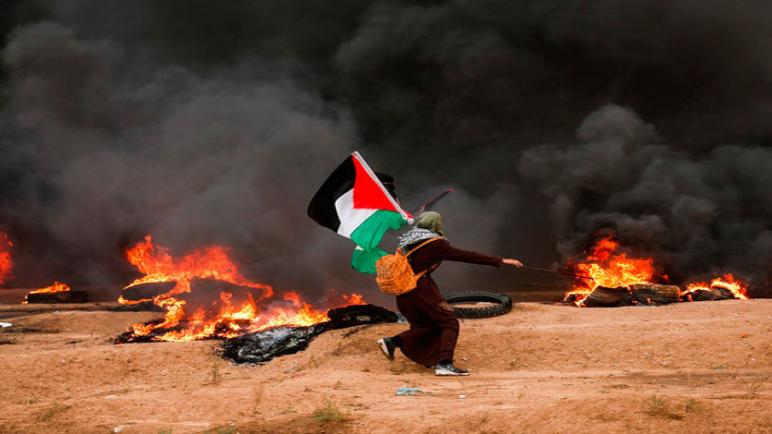 مقتل خمسة فلسطينيين في احتجاجات اليوم الجمعة على الحدود بين قطاع غزة واسرائيل