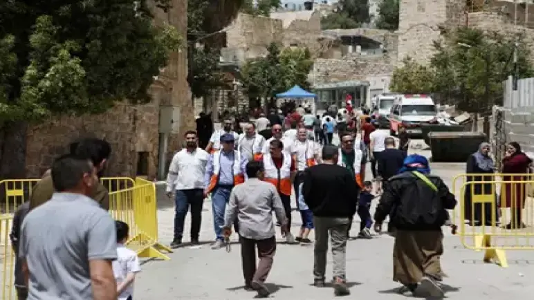 الكيان الإسرائيلي يضع رادار قرب الحرم الإبراهيمي في الخليل لتفريق المتظاهرين
