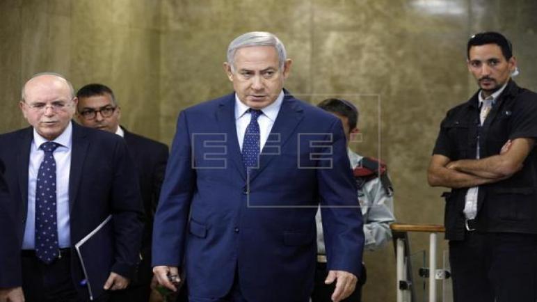نتنياهو يهدد برد مؤلم لحماس ان لم يتوقف العنف على الحدود مع قطاع غزة