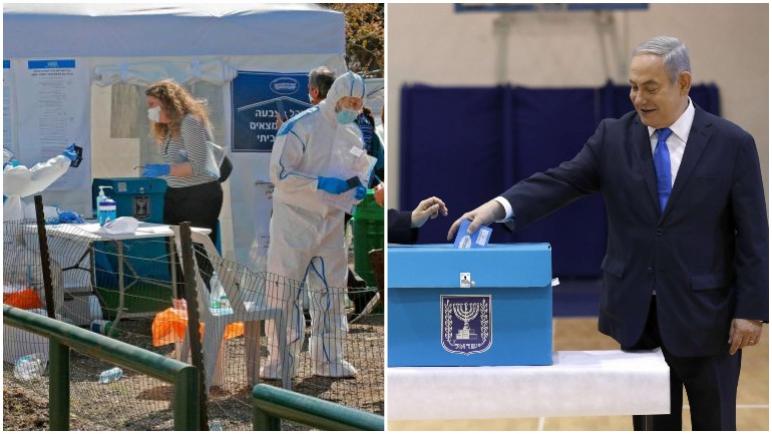 الإنتخابات الإسرائيلية الثالثة هذا العام: تجري اليوم تحت وطأة الخوف من فيروس كورونا