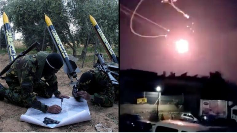اطلاق 30 صاروخ ضد اسرائيل خلال الليل – حماس والجهاد وراء الهجوم